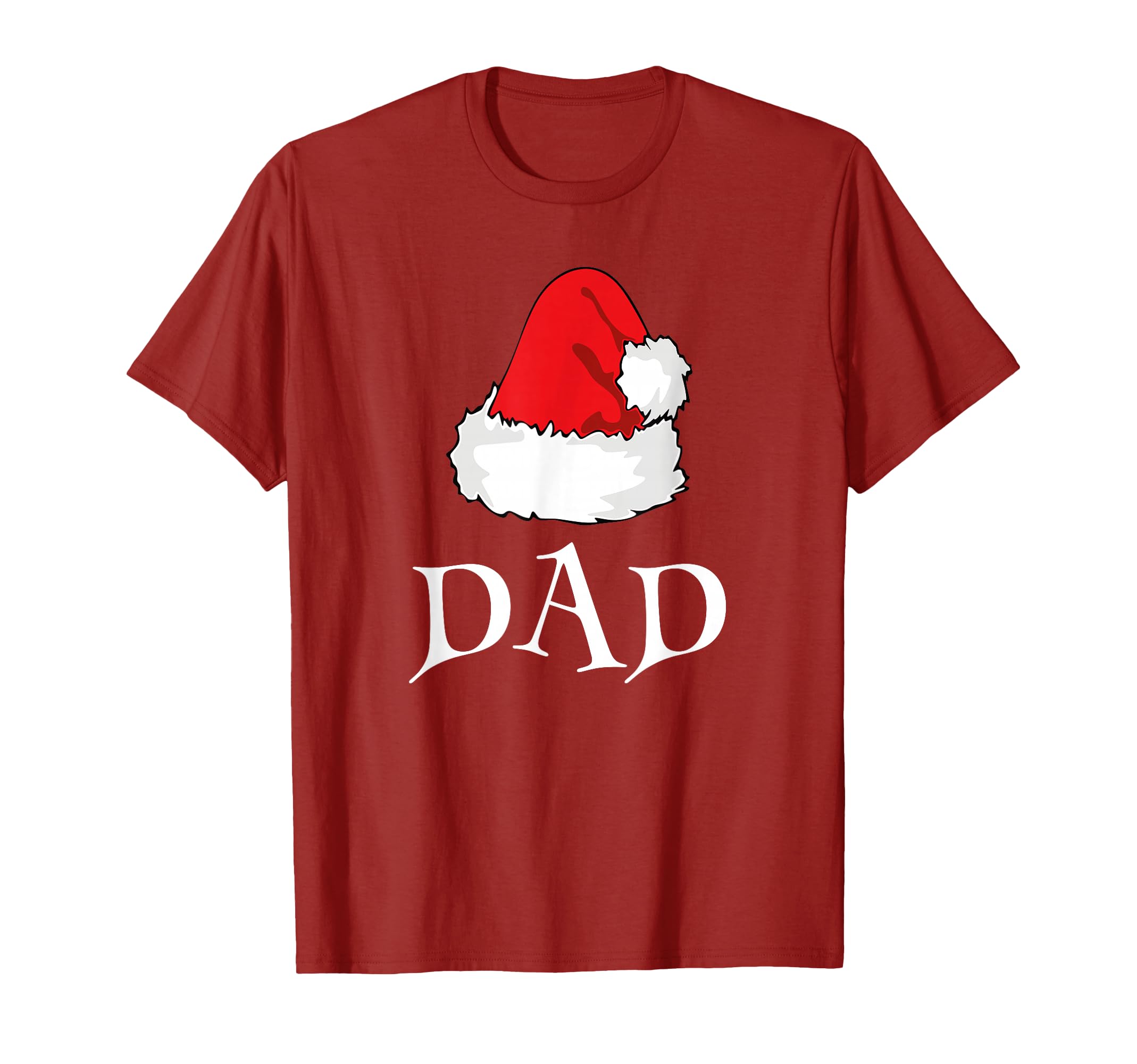 Dad Family Matching Pajama Santa Hat T-Shirt - Fun Novelty Design Men Women - T-Shirt, Sweatshirt, Hoodie