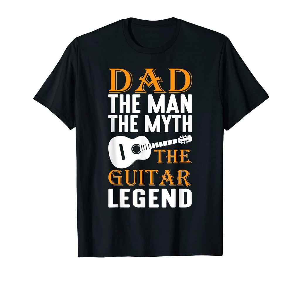 Dad Myth Guitar Legend T-Shirt - Casual Everyday Wear for Adults - T-Shirt, Sweatshirt, Hoodie