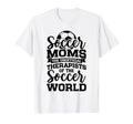 Soccer Mom Gifts Soccer Fan Mommy T-Shirt - Minimalist Print Men Women - T-Shirt, Sweatshirt, Hoodie