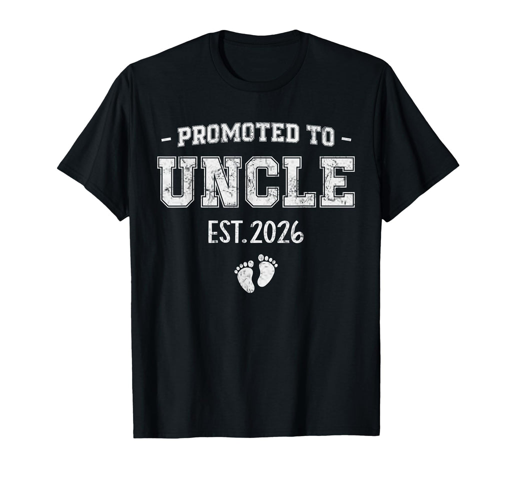 Announcement Uncle Promoted To T-Shirt - Casual Everyday Wear for Adults - T-Shirt, Sweatshirt, Hoodie