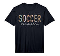 Mens Soccer Mom Gifts Leopard Soccer T-Shirt - Streetwear Style for Adults - T-Shirt, Sweatshirt, Hoodie