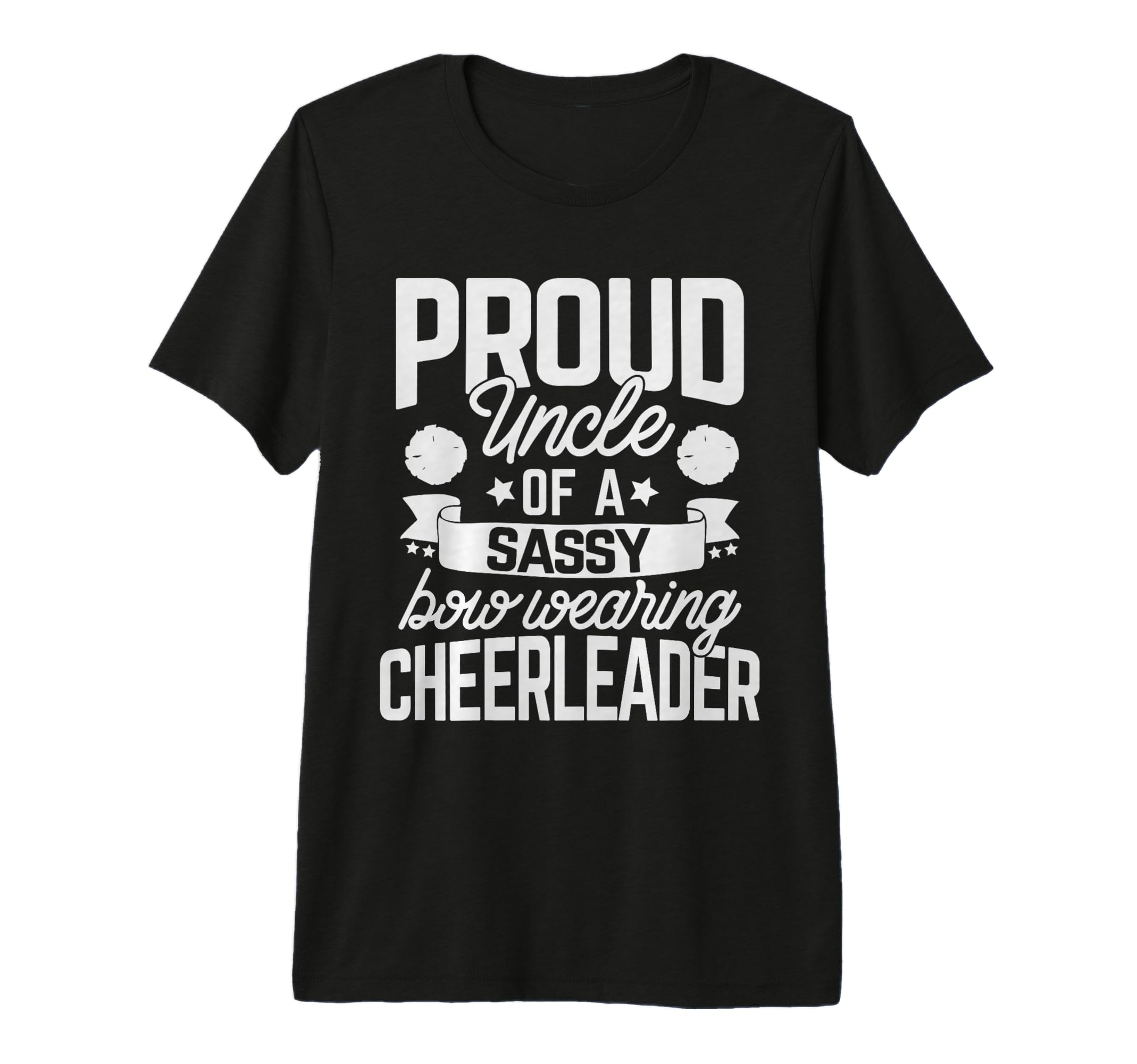 Proud Uncle Sassy Bow Wearing T-Shirt - Aesthetic Graphic Men Women - T-Shirt, Sweatshirt, Hoodie