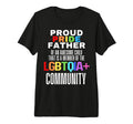 Proud Pride Father I Love My Daughter T-Shirt - Aesthetic Graphic Unisex - T-Shirt, Sweatshirt, Hoodie