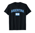 Co Argentina Flag Adults Black Small T-Shirt - Unique Graphic for Adults - T-Shirt, Sweatshirt, Hoodie