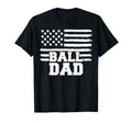 Mens Basketball Dad Ball Dad Fathers Day T-Shirt - Trendy Graphic Unisex - T-Shirt, Sweatshirt, Hoodie