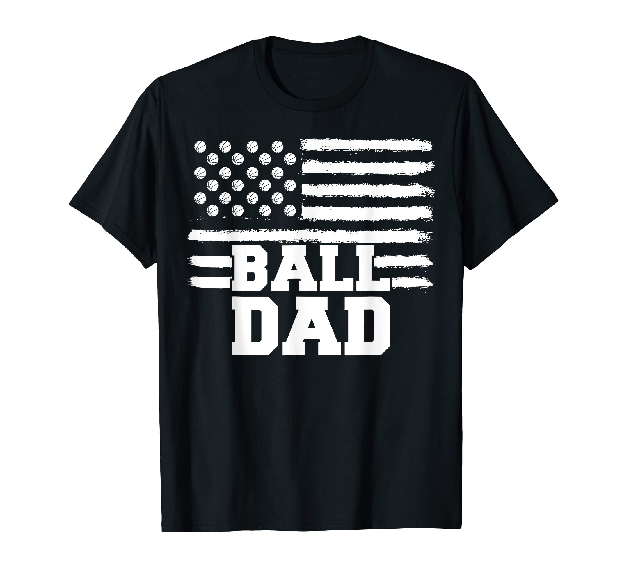 Mens Basketball Dad Ball Dad Fathers Day T-Shirt - Trendy Graphic Unisex - T-Shirt, Sweatshirt, Hoodie