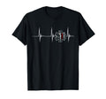Firefighter Ems Heartbeat Ekg Pulse T-Shirt - Aesthetic Graphic for Adults - T-Shirt, Sweatshirt, Hoodie