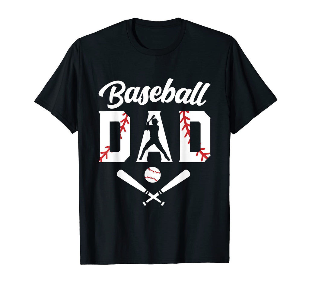 Baseball Dad Fathers Day Baseball T-Shirt - Trendy Graphic for Adults - T-Shirt, Sweatshirt, Hoodie