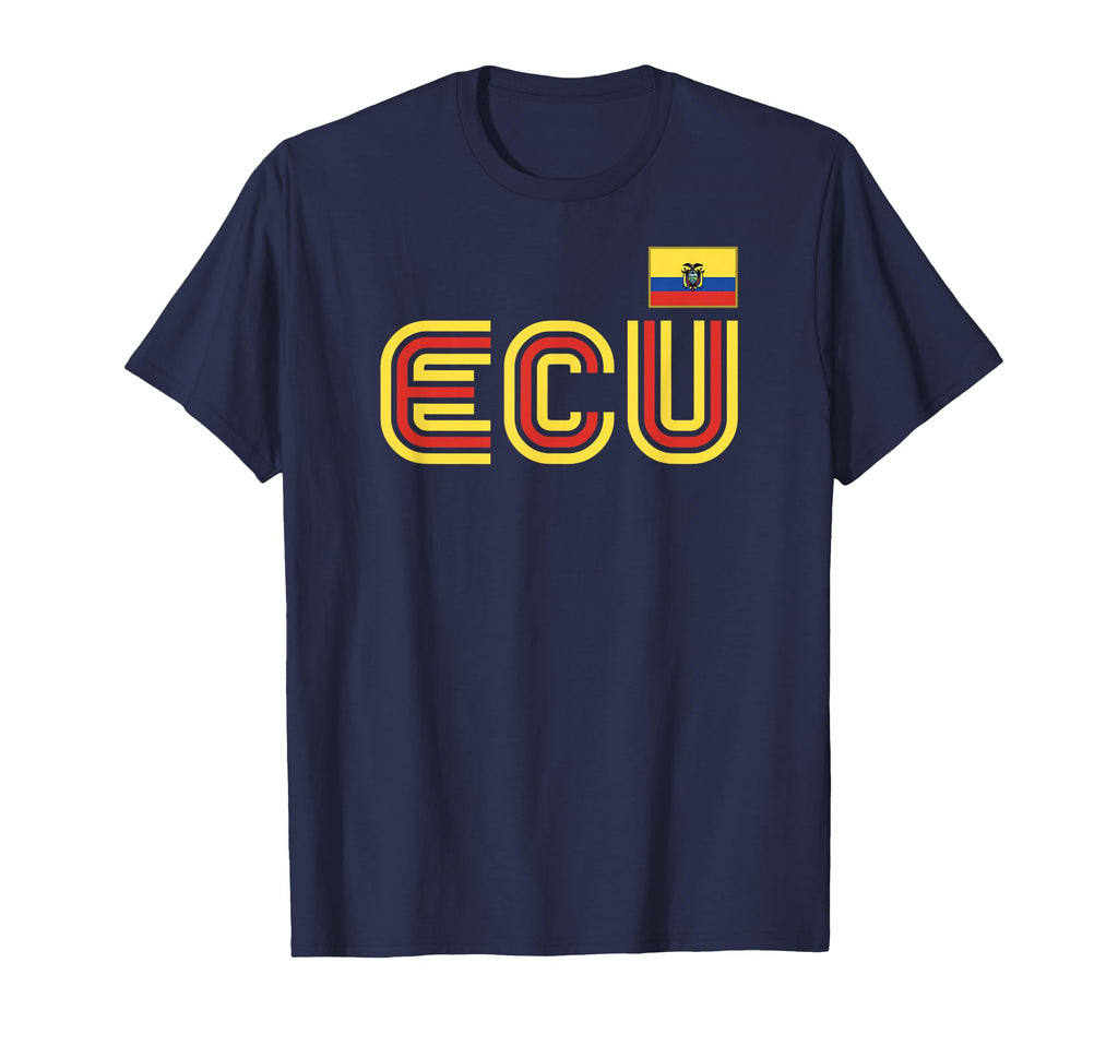 Ecuador Flag International Country T-Shirt - Fun Novelty Design Men Women - T-Shirt, Sweatshirt, Hoodie