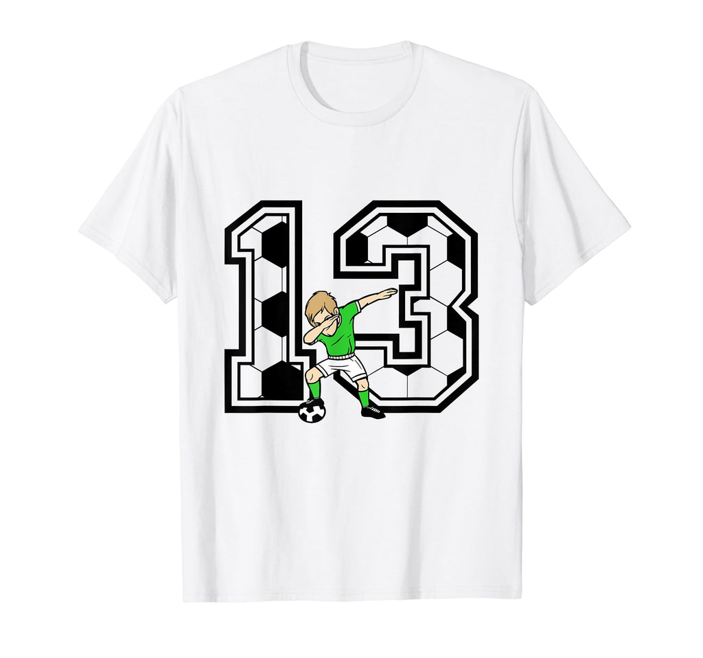 13 Year Old Soccer Player 13Th T-Shirt - Aesthetic Graphic for Adults - T-Shirt, Sweatshirt, Hoodie