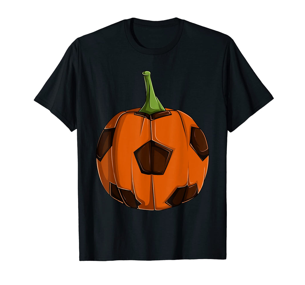 Pumpkin Soccer T Shirts Halloween T-Shirt - Fun Novelty Design Men Women - T-Shirt, Sweatshirt, Hoodie