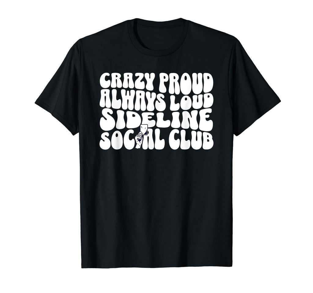 Soccer Mom Sideline Social Club T-Shirt - Custom Art Print Unisex - T-Shirt, Sweatshirt, Hoodie