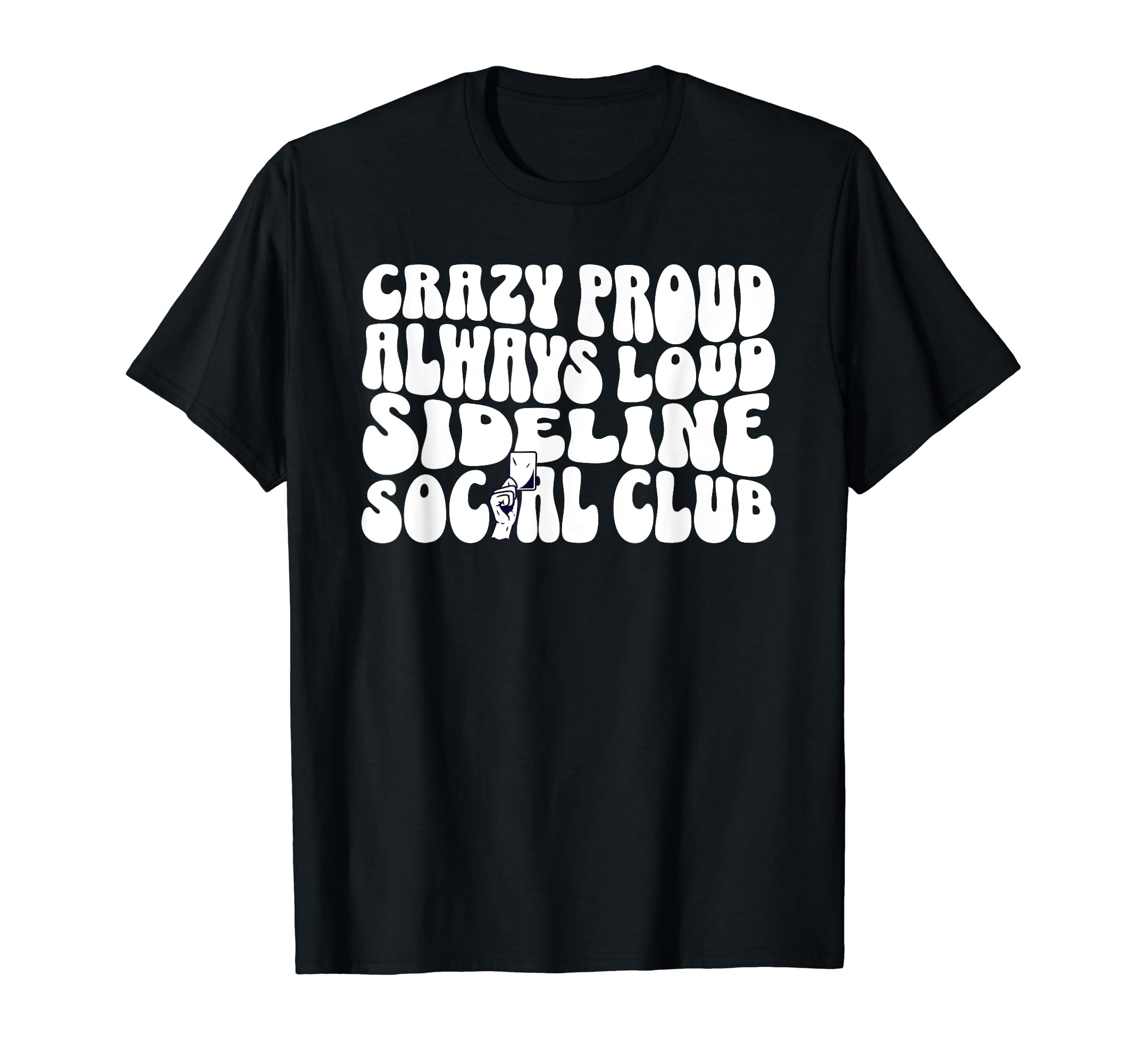 Soccer Mom Sideline Social Club T-Shirt - Custom Art Print Unisex - T-Shirt, Sweatshirt, Hoodie