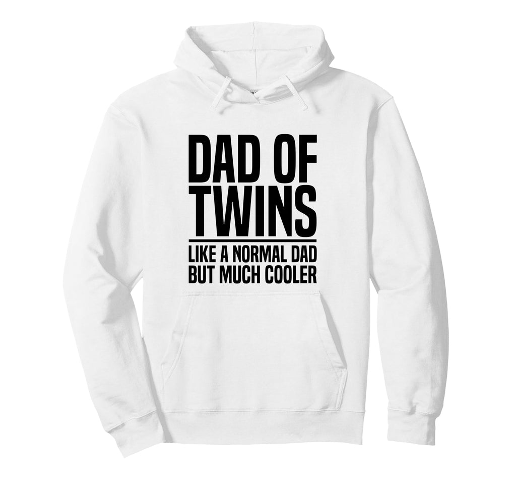 Dad Twins Twin Dad Hoodie - Minimalist Print Unisex - T-Shirt, Sweatshirt, Hoodie