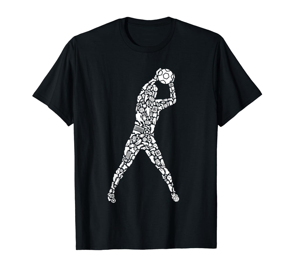 Soccer Goalie Futbol Team Soccer Player T-Shirt - Graphic Print Men Women - T-Shirt, Sweatshirt, Hoodie
