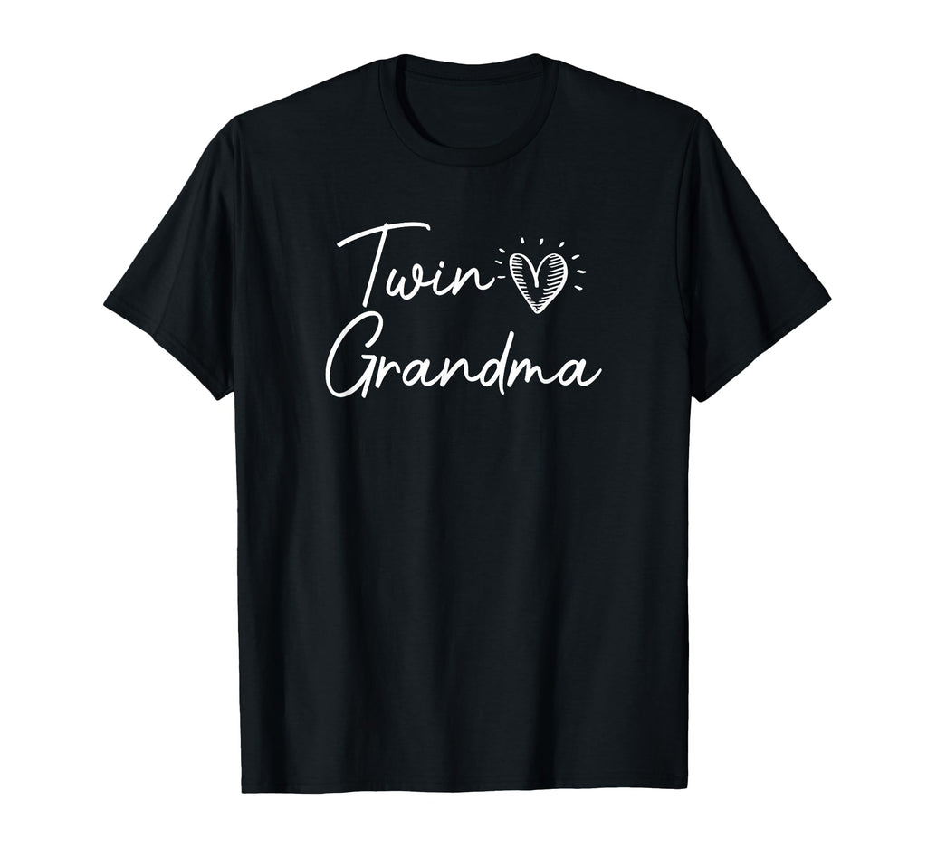 Twin Grandma Life Co Black Twin T-Shirt - Unique Graphic for Adults - T-Shirt, Sweatshirt, Hoodie