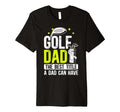 Mens Golf Dad Best Title Dad Golf T-Shirt - Custom Art Print Men Women - T-Shirt, Sweatshirt, Hoodie