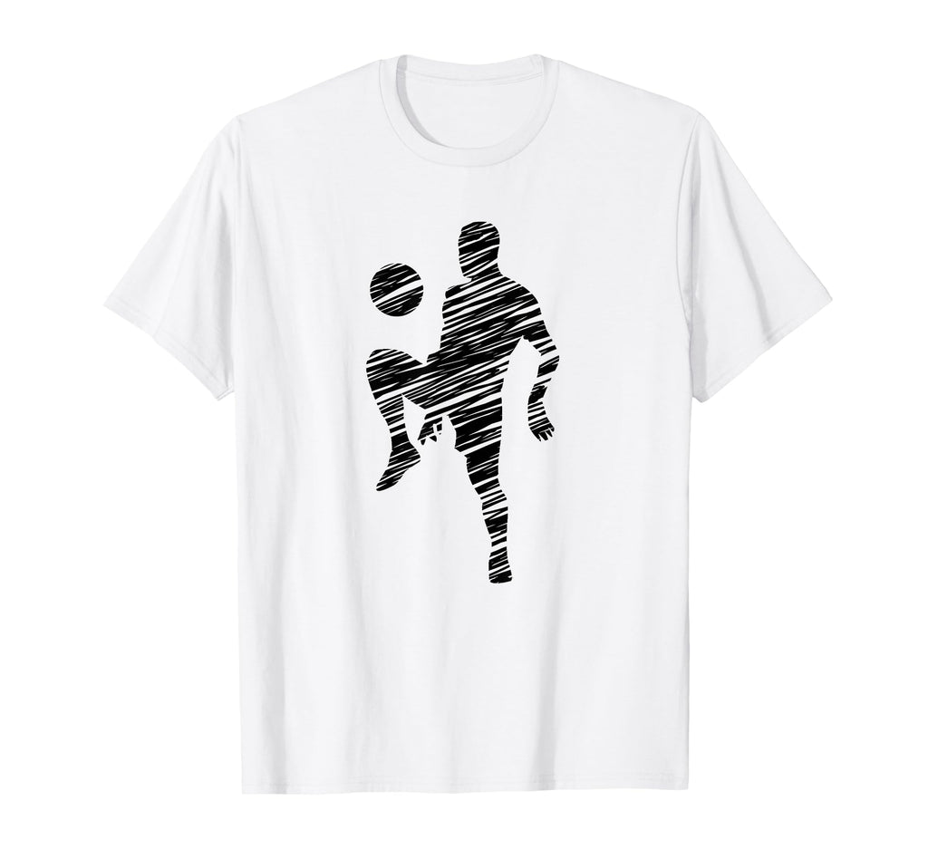 Soccer Player And Soccer Fan Motif T-Shirt - Casual Everyday Wear Unisex - T-Shirt, Sweatshirt, Hoodie