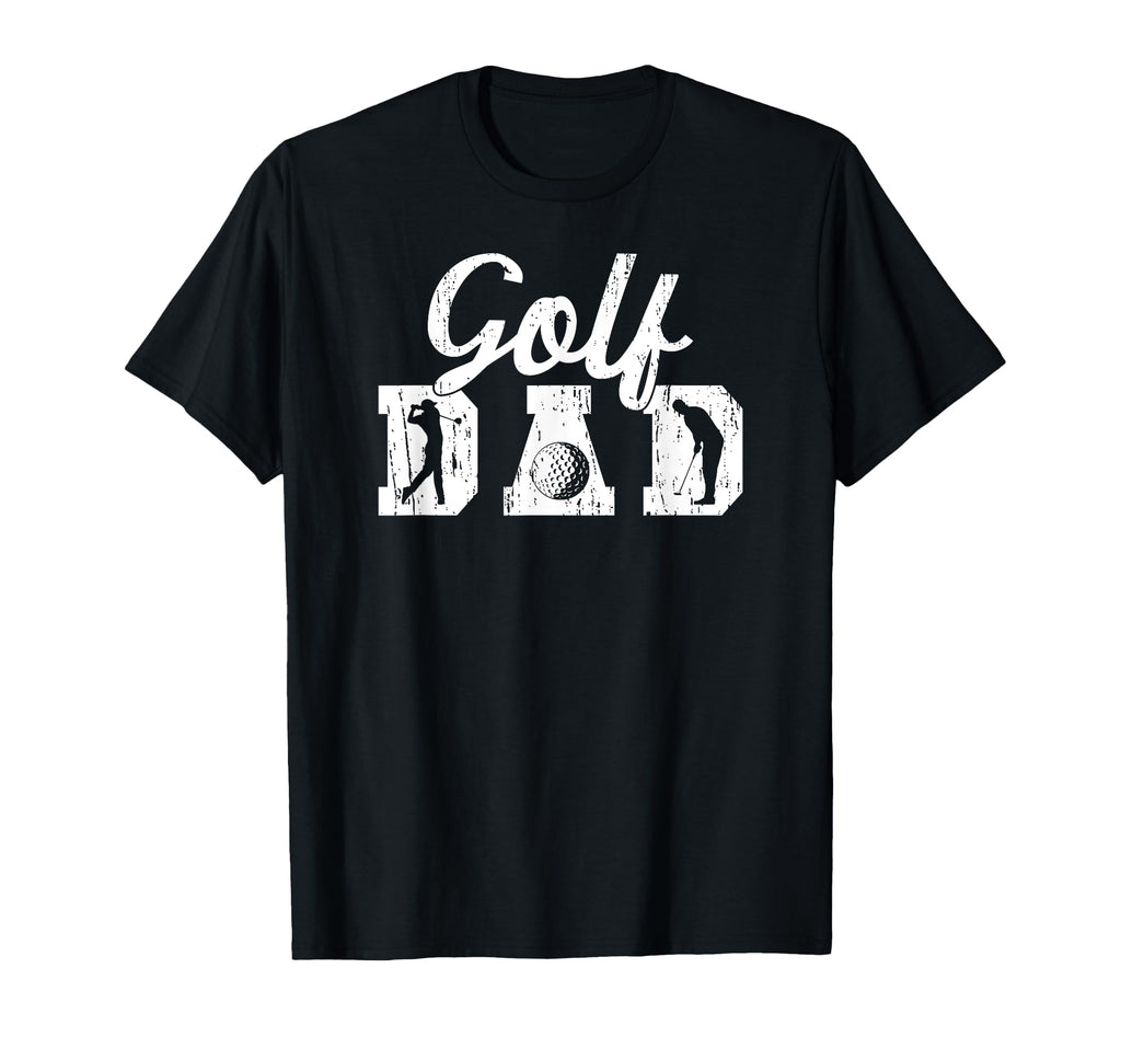 Golf Dad Proud Golfer Dad Golf Player T-Shirt - Custom Art Print Unisex - T-Shirt, Sweatshirt, Hoodie