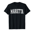 Marietta Oh Ohio Usa Sports Varsity T-Shirt - Fun Novelty Design Men Women - T-Shirt, Sweatshirt, Hoodie