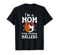 Im Mom Busy Raising Ballers Soccer T-Shirt - Unique Graphic Unisex - T-Shirt, Sweatshirt, Hoodie