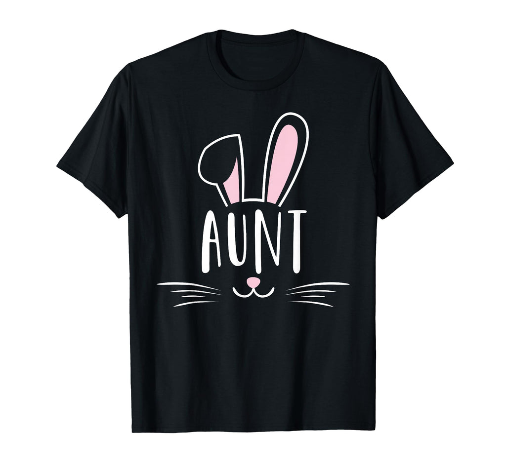 Aunt Bunny Gift Rabbit Face Family Group T-Shirt - Unique Graphic Unisex - T-Shirt, Sweatshirt, Hoodie