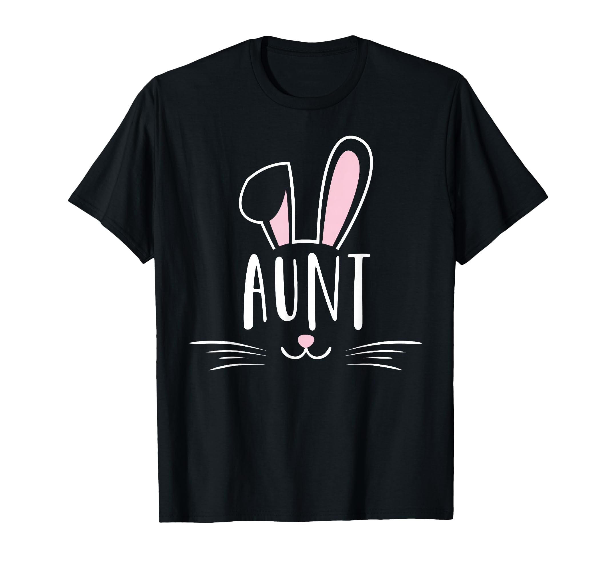 Aunt Bunny Gift Rabbit Face Family Group T-Shirt - Unique Graphic Unisex - T-Shirt, Sweatshirt, Hoodie