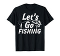 Lets Go Fishing Fishing Lovers Or T-Shirt - Custom Art Print Unisex - T-Shirt, Sweatshirt, Hoodie