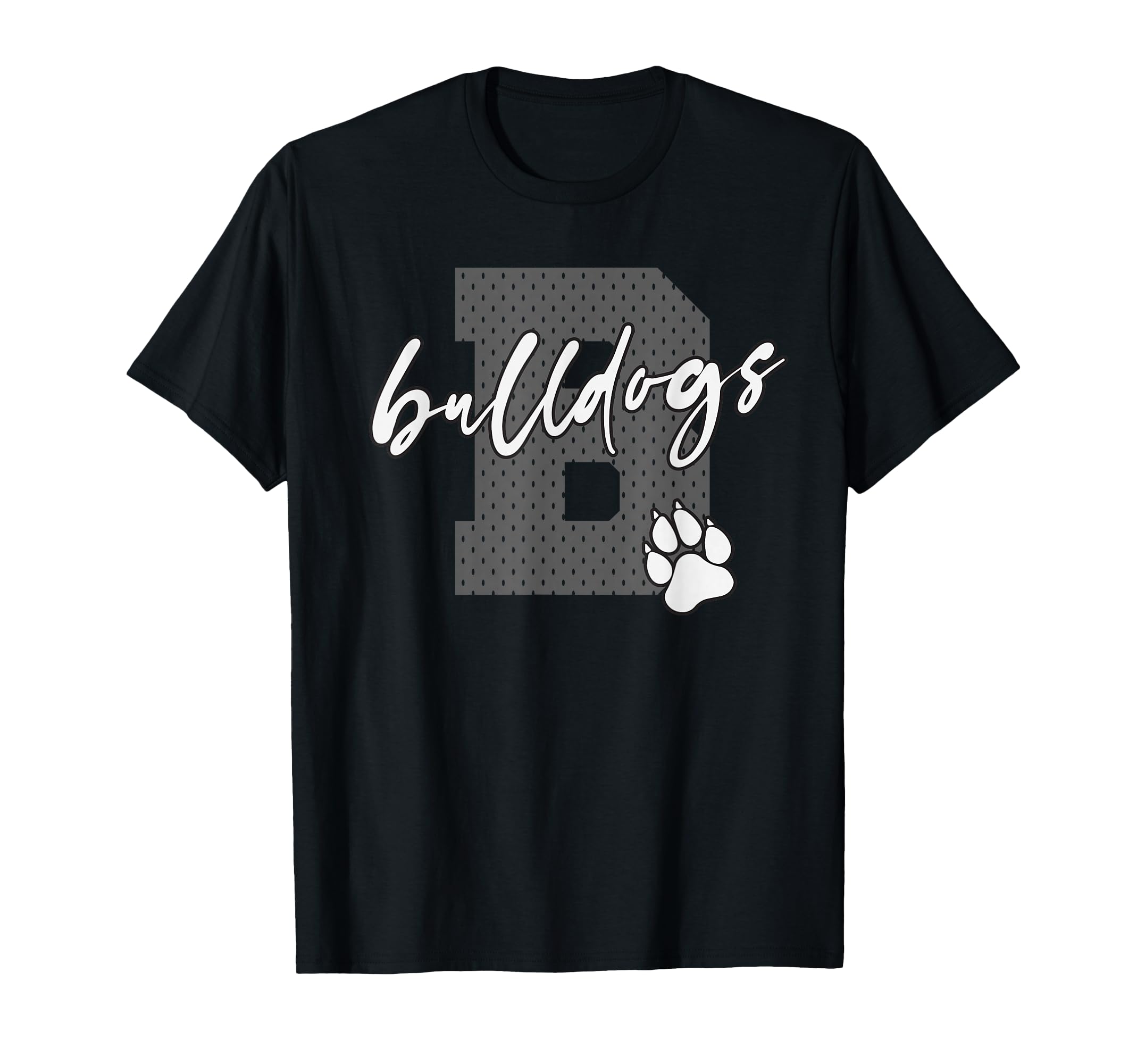 Bulldog Football Baseball Basketball T-Shirt - Custom Art Print Unisex - T-Shirt, Sweatshirt, Hoodie