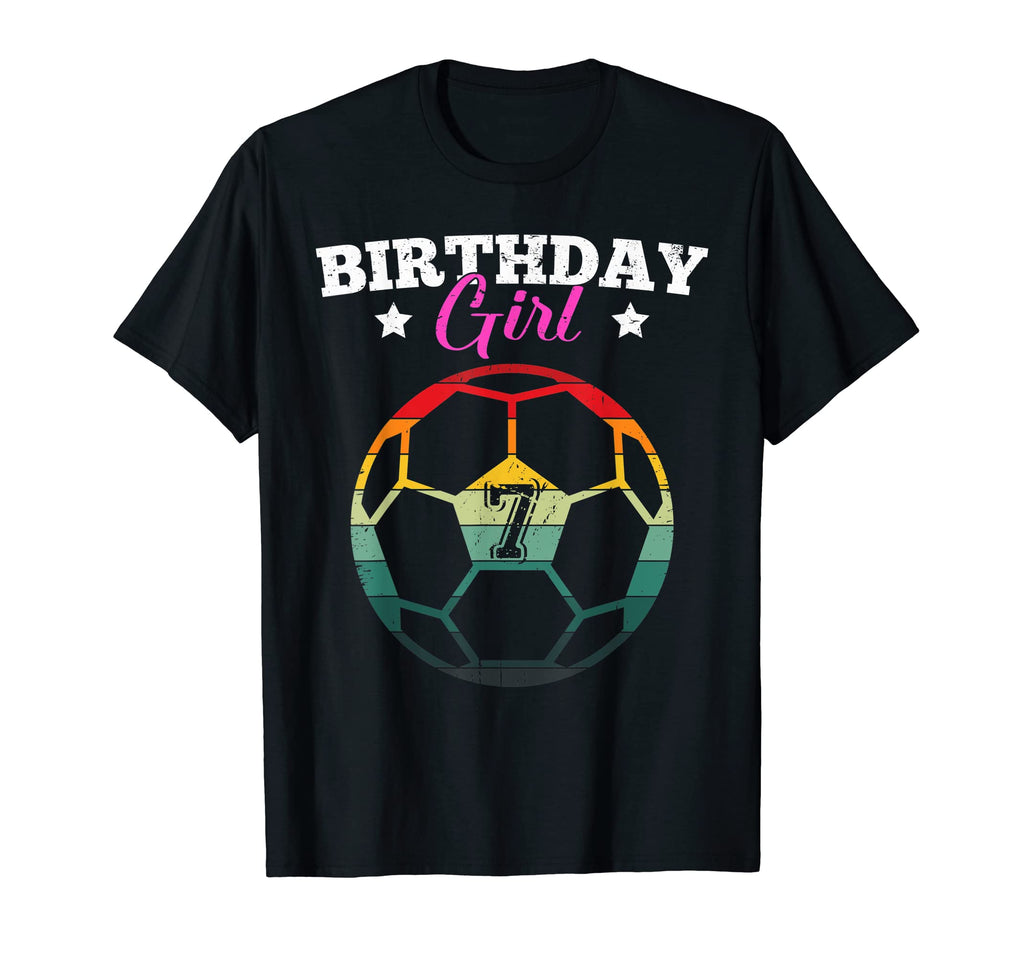 7Th Birthday Soccer Player 7 Years T-Shirt - Aesthetic Graphic Men Women - T-Shirt, Sweatshirt, Hoodie