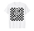 Lightning Bolt Checkered Aesthetic T-Shirt - Streetwear Style for Adults - T-Shirt, Sweatshirt, Hoodie