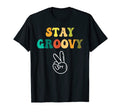 Stay Groovy Shirts Peace Sign T-Shirt - Custom Art Print for Adults - T-Shirt, Sweatshirt, Hoodie