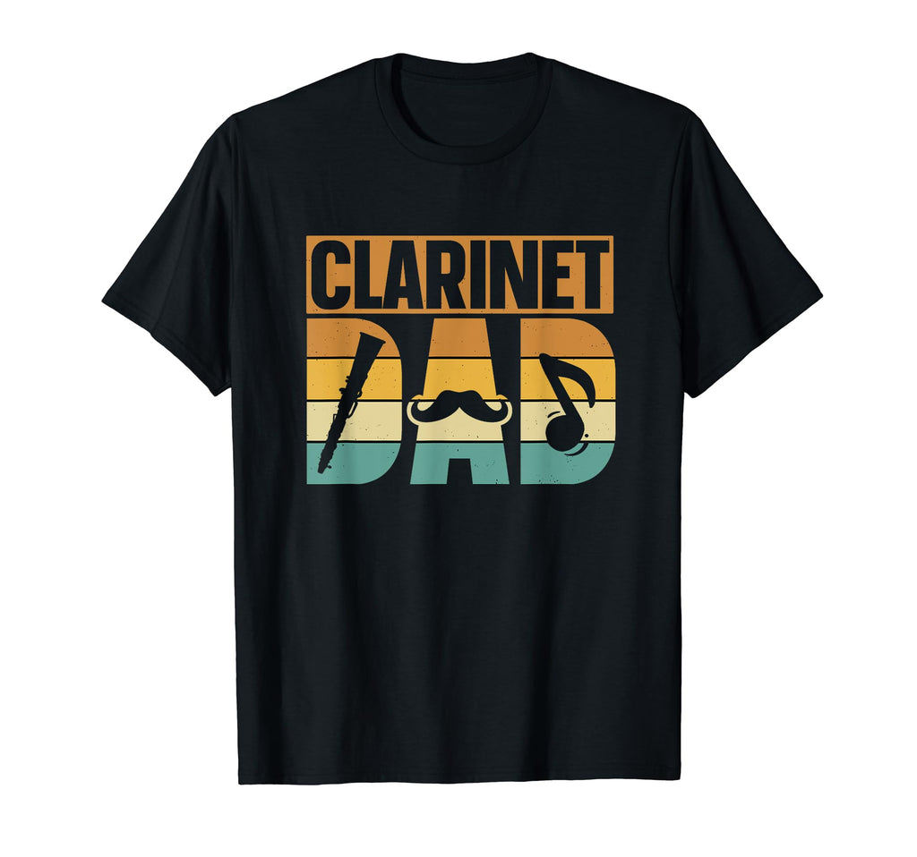 Clarinet Dad Clarinetist Music T-Shirt - Streetwear Style for Adults - T-Shirt, Sweatshirt, Hoodie
