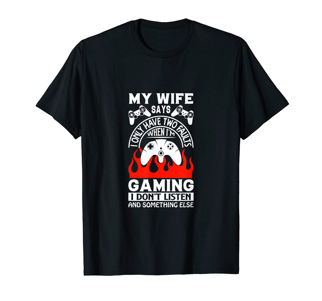 Video Game Player Gaming Joystick T-Shirt - Graphic Print Unisex - T-Shirt, Sweatshirt, Hoodie
