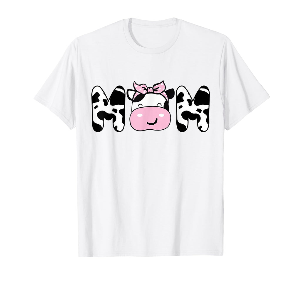 Mom Birthday Funny Cow Mom Mama Bday T-Shirt - Streetwear Style Unisex - T-Shirt, Sweatshirt, Hoodie