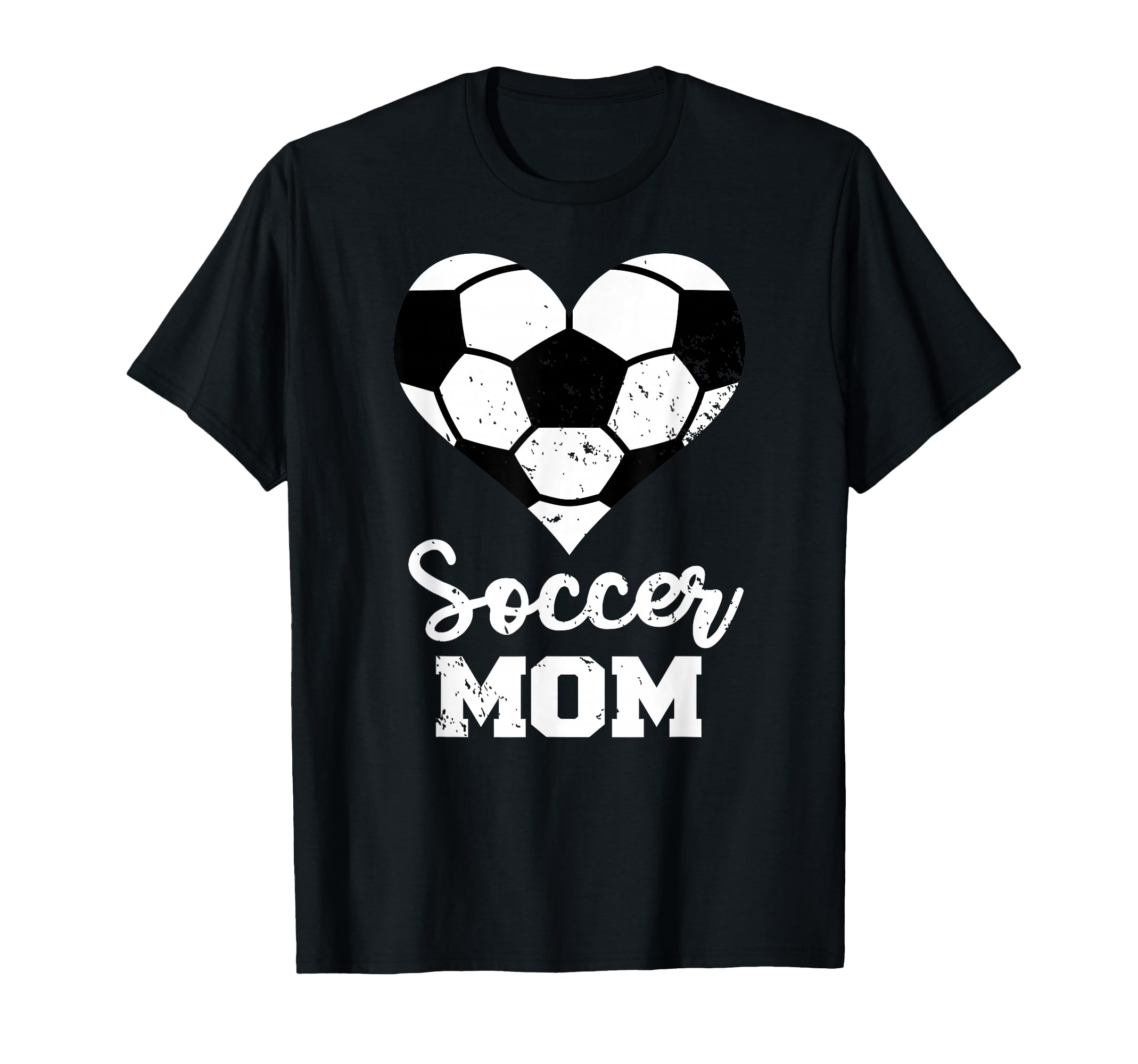 Soccer Mom Heart Funny Soccer Player T-Shirt - Unique Graphic for Adults - T-Shirt, Sweatshirt, Hoodie