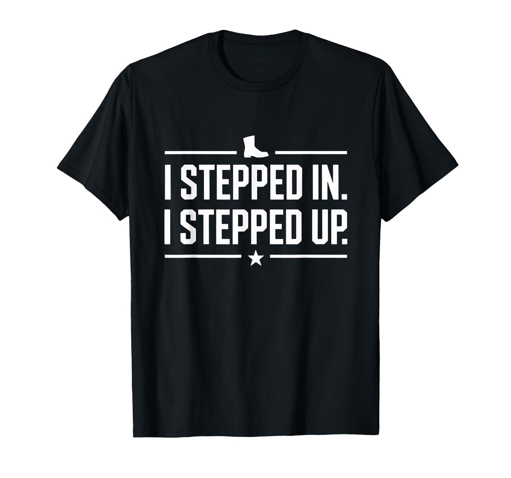 Military Usa Pride Stepdad Fathers Day T-Shirt - Unique Graphic Men Women - T-Shirt, Sweatshirt, Hoodie
