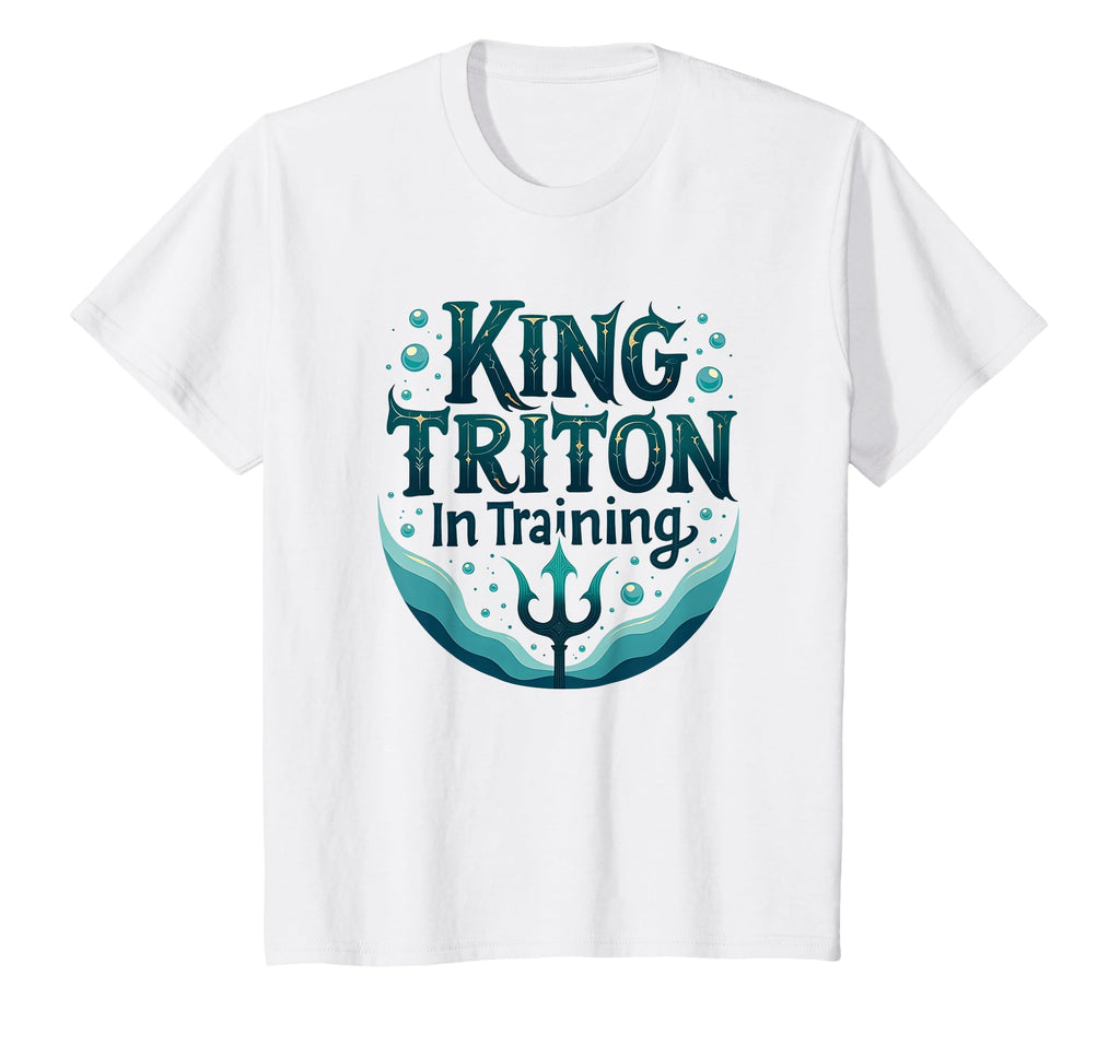Mermaid Dad King Triton Training T-Shirt - Minimalist Print Unisex - T-Shirt, Sweatshirt, Hoodie