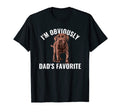 Chocolate Lab Dad Favorite Labrador T-Shirt - Aesthetic Graphic Men Women - T-Shirt, Sweatshirt, Hoodie