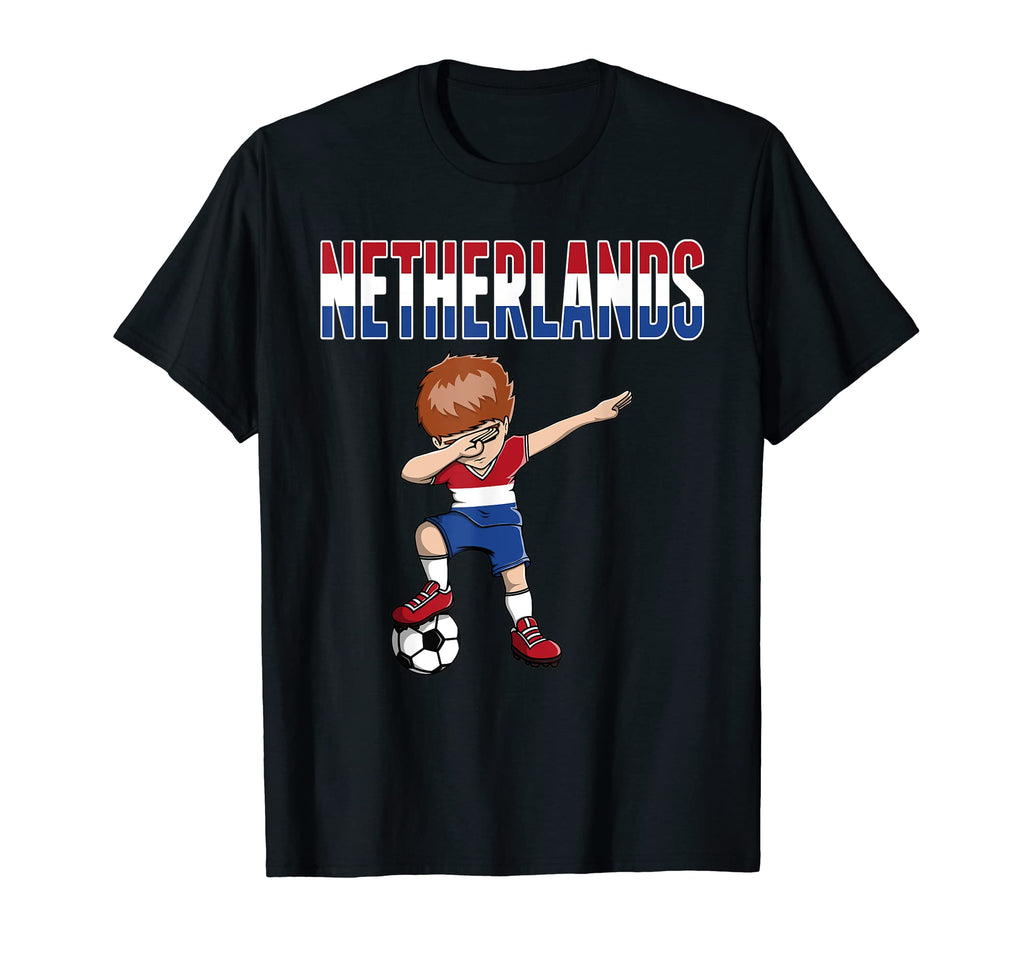 Dabbing Soccer Netherlands Soccer T-Shirt - Aesthetic Graphic Men Women - T-Shirt, Sweatshirt, Hoodie