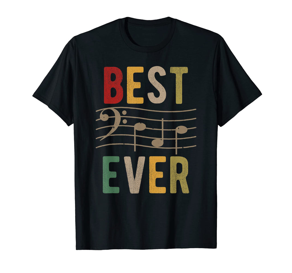Best Dad Ever Chord Music Sheet Musician T-Shirt - Novelty Apparel Unisex - T-Shirt, Sweatshirt, Hoodie