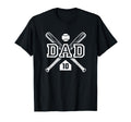 Baseball Dad Softball Dad 10 Jersey T-Shirt - Unique Graphic Unisex - T-Shirt, Sweatshirt, Hoodie