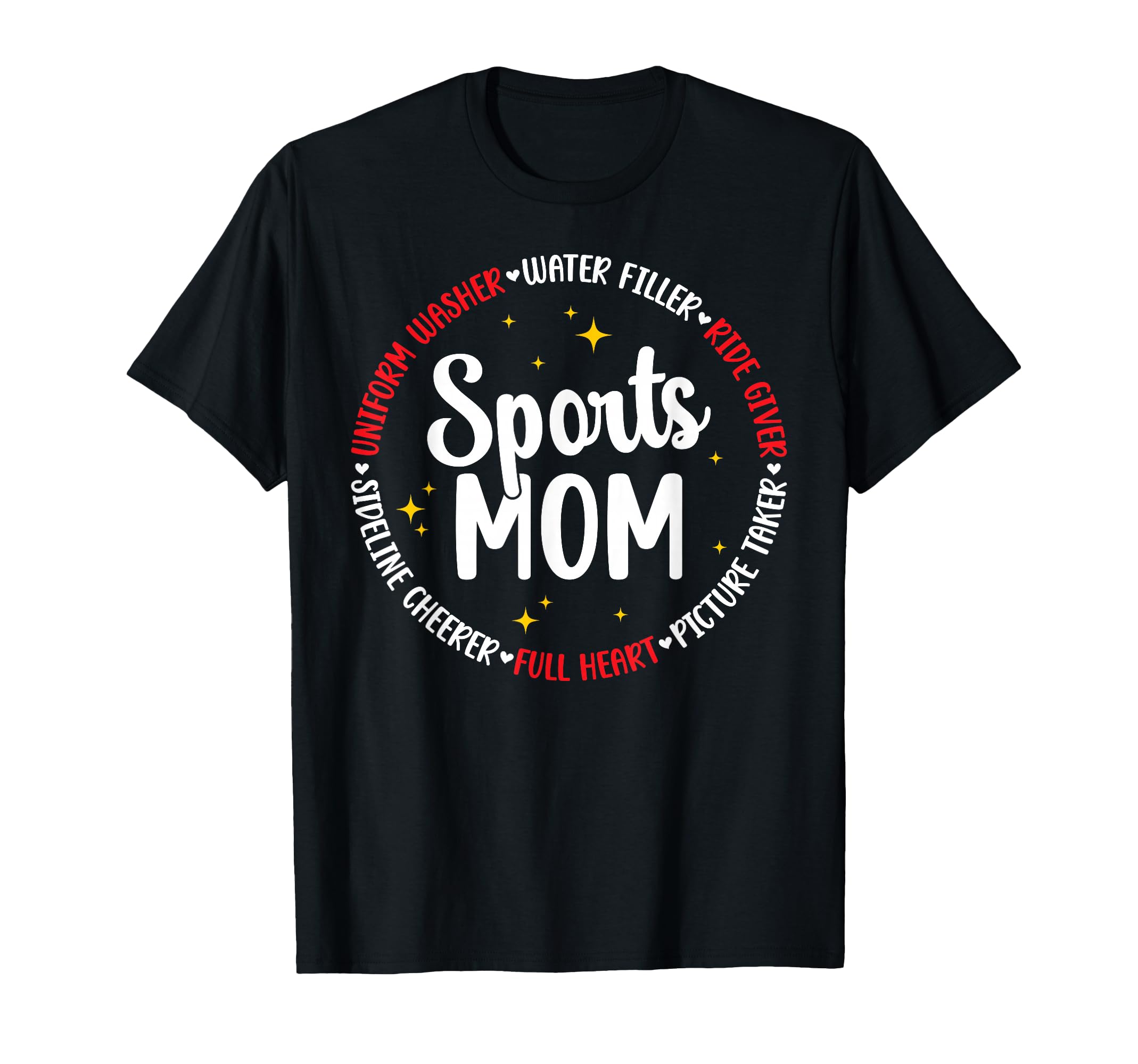 Sports Mom Appreciation Sports Mama Sport T-Shirt - Graphic Print Unisex - T-Shirt, Sweatshirt, Hoodie