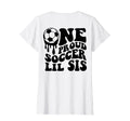 Proud Soccer Lil Sis Soccer Ball Drip T-Shirt - Custom Art Print Men Women - T-Shirt, Sweatshirt, Hoodie