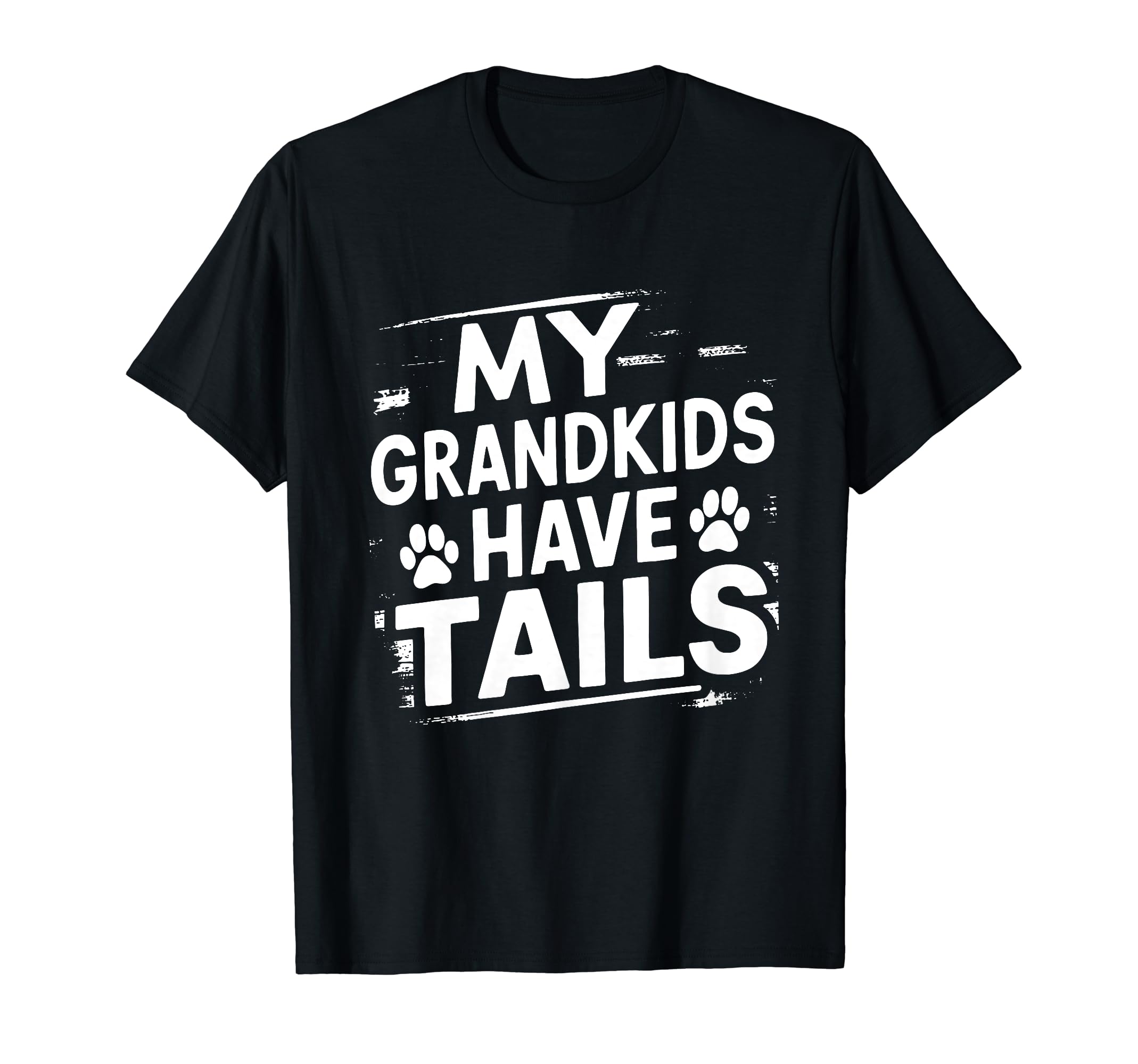 My Grandkids Have Tails Dog Grandpa T-Shirt - Graphic Print Men Women - T-Shirt, Sweatshirt, Hoodie