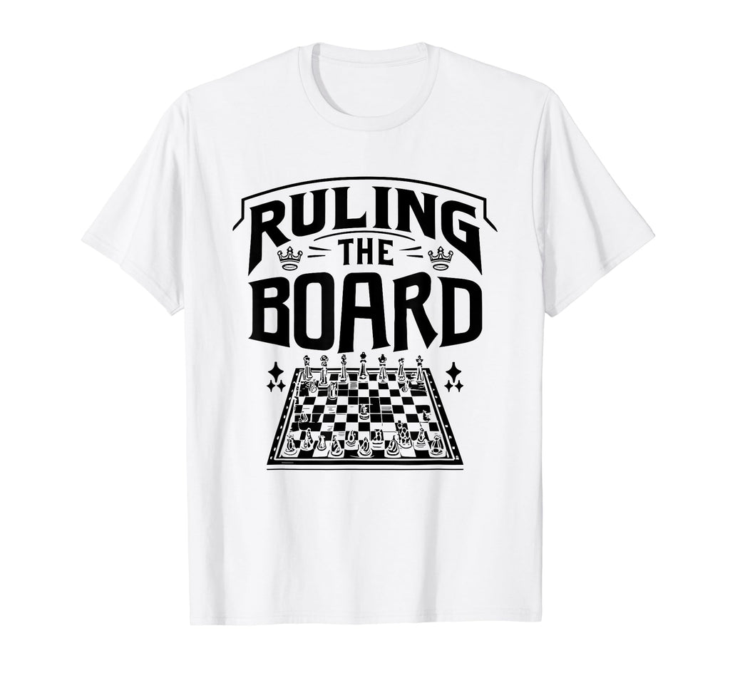 Ruling Board Board Game Player Dad T-Shirt - Graphic Print Men Women - T-Shirt, Sweatshirt, Hoodie
