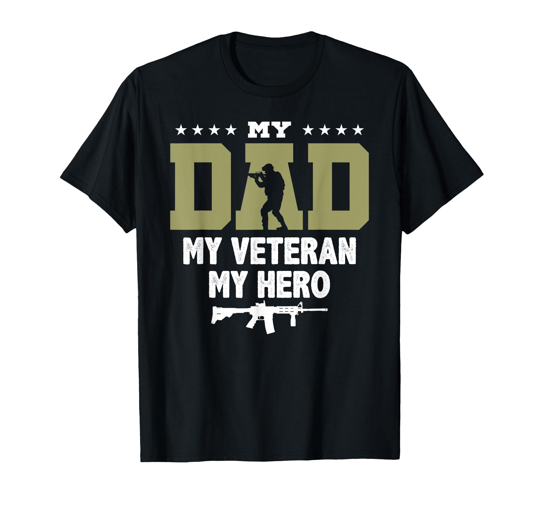 My Dad My Veteran My Hero T-Shirt - Minimalist Print Unisex - T-Shirt, Sweatshirt, Hoodie
