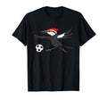 Woodpecker Forest Animal Soccer Player T-Shirt - Unique Graphic Men Women - T-Shirt, Sweatshirt, Hoodie