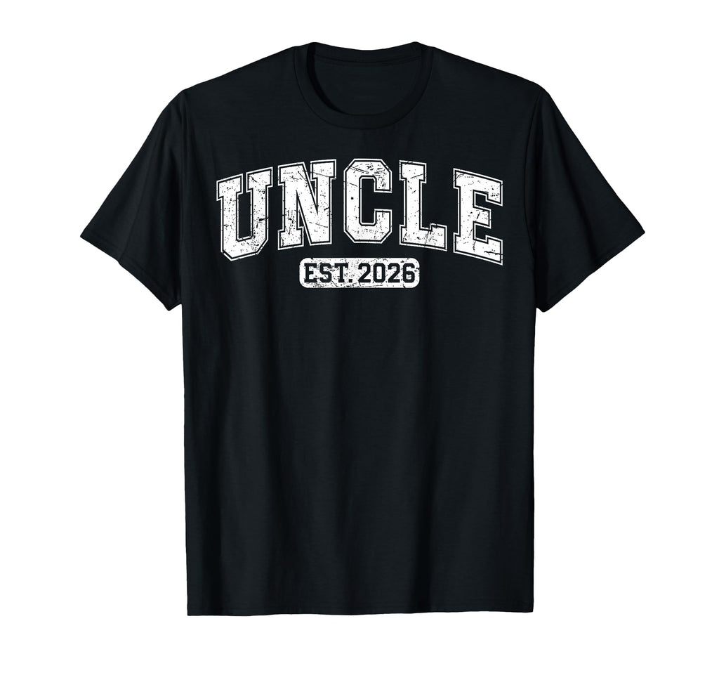 Promoted To Uncle Est 2026 Uncle To T-Shirt - Custom Art Print for Adults - T-Shirt, Sweatshirt, Hoodie