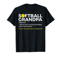 Softball Grandpa Definition Granddaughters T-Shirt - Graphic Print Unisex - T-Shirt, Sweatshirt, Hoodie